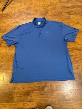 Callaway Men's Blue Performance Golf Polo 4XLT